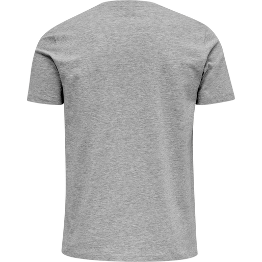 hmlLEGACY T-SHIRT, GREY MELANGE, packshot