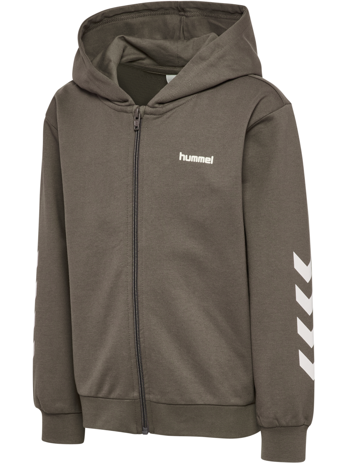 hmlJR LOGO ZIP JACKET, DARK NIGHT, packshot