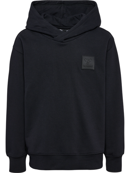 hmlCLEAN HOODIE, BLACK, packshot