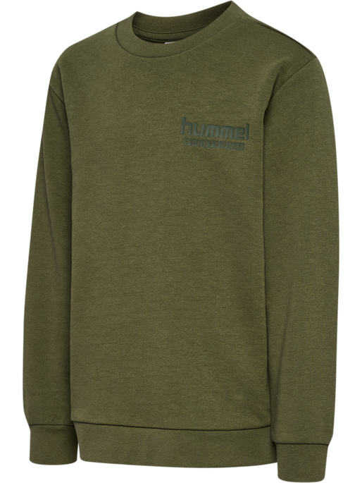 hmlJR BASE SWEAT SET, WINTER MOSS, packshot