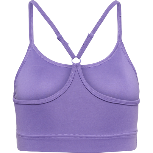 hmlMT CHIPO PADDED SPORTS BRA, PAISLEY PURPLE, packshot