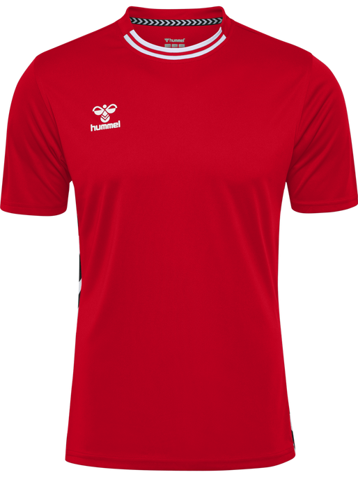 PLAYFUL SS JERSEY, TRUE RED, packshot
