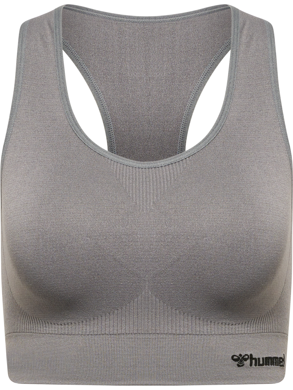 hmlTIF SEAMLESS SPORTS TOP, QUIET SHADE, packshot