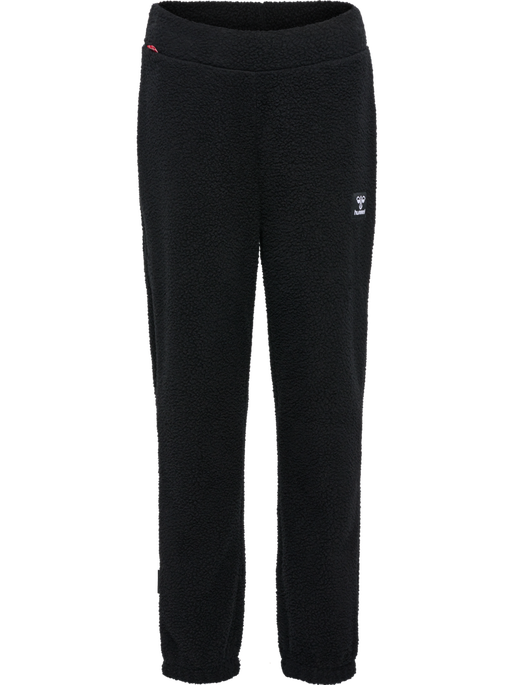 hmlATLAS FLEECE PANTS, BLACK, packshot