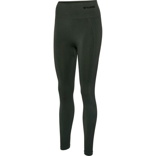 hmlTIF SEAMLESS HIGH WAIST TIGHTS, CLIMBING IVY, packshot