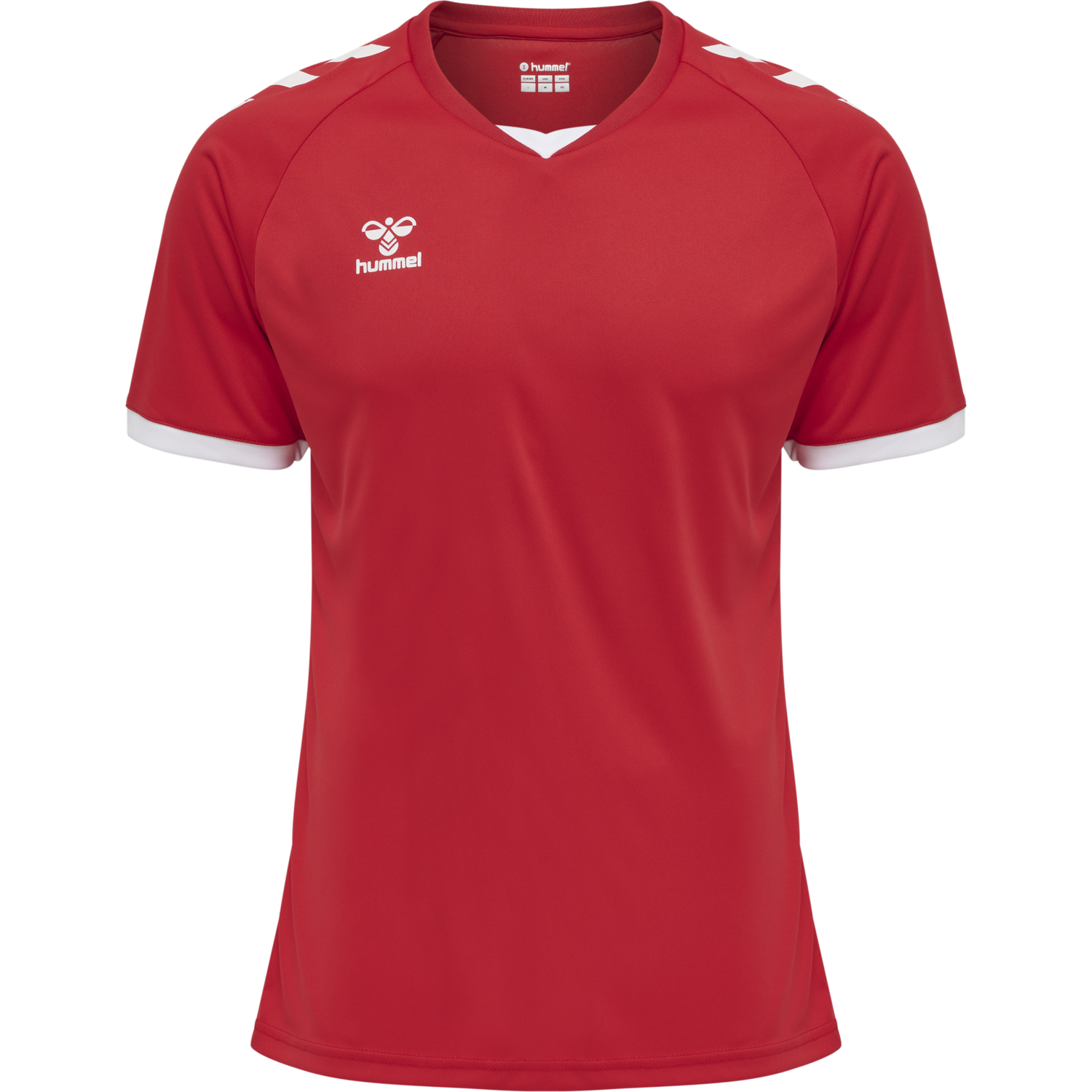 hmlCORE VOLLEY TEE, TRUE RED, packshot