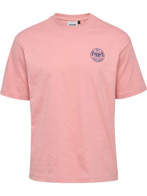 hmlSWARM LOOSE T-SHIRT, BRIDAL ROSE, packshot