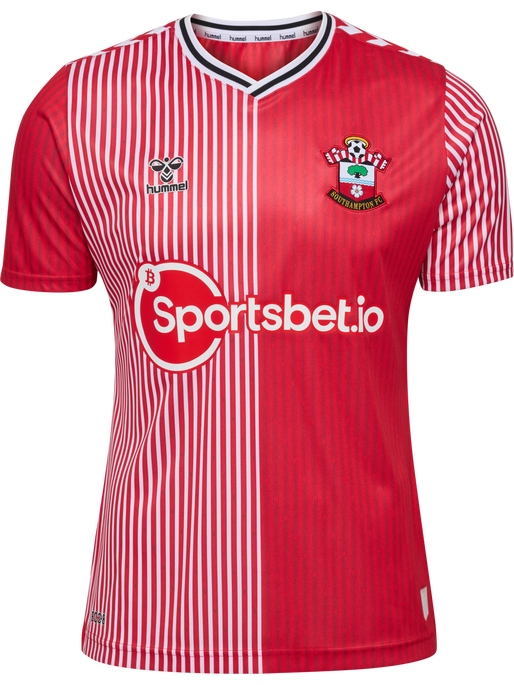 SOU 23/24 HOME JERSEY S/S, RED/WHITE, packshot
