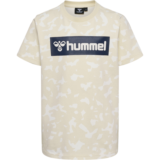 hmlRUSH AOP T-SHIRT S/S, BIRCH, packshot