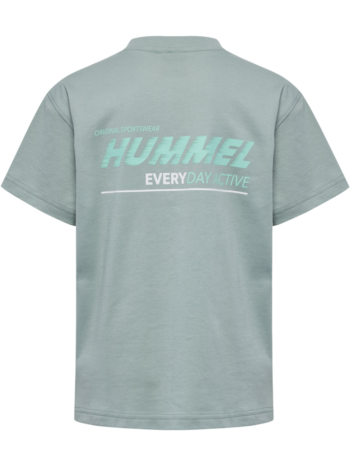 hmlELLA T-SHIRT S/S, ICEBERG GREEN, packshot