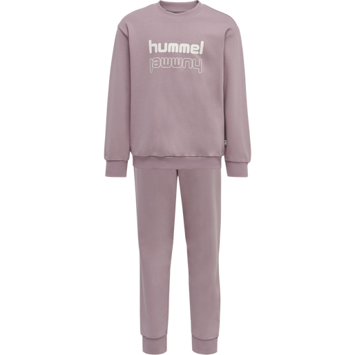 hmlNEW SPRING TRACKSUIT, ELDERBERRY, packshot