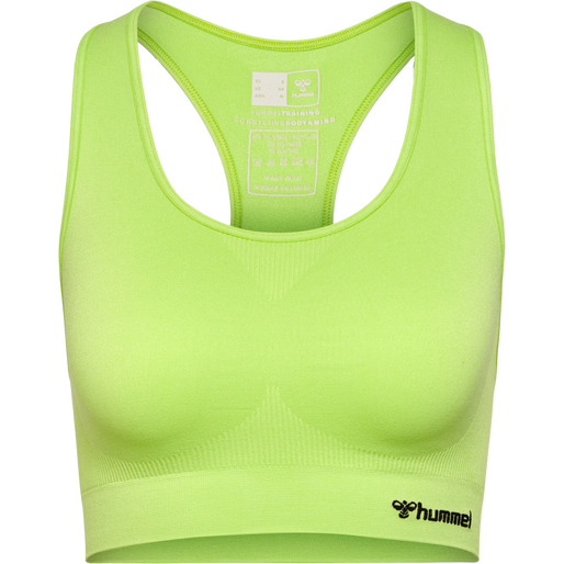 hmlTIF SEAMLESS SPORTS TOP, SHARP GREEN, packshot