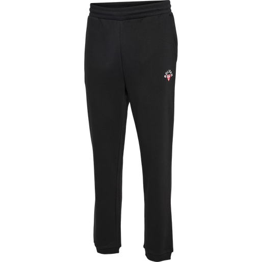 hmlROLIGAN SWEATPANTS, BLACK, packshot