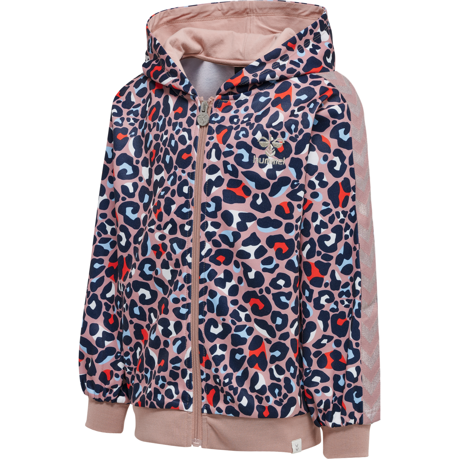 hmlLEONORA ZIP JACKET, WOODROSE, packshot