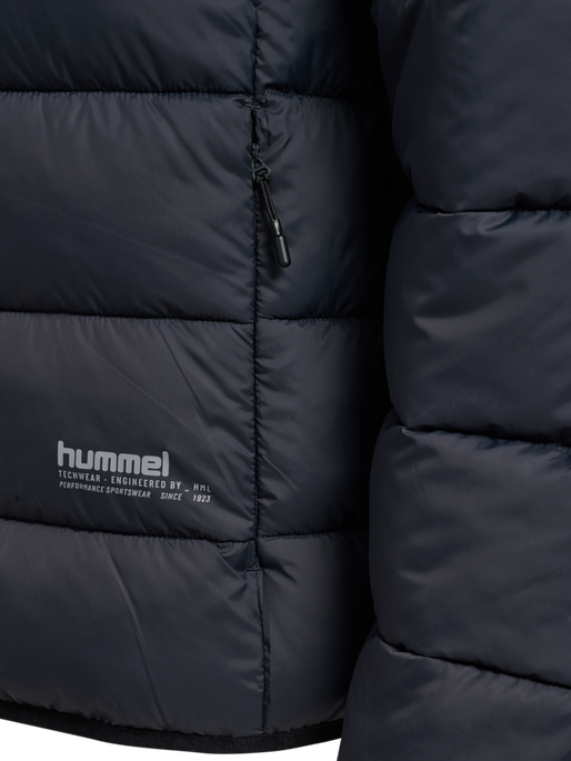 hmlLIGHTWEIGHT PUFFER JACKET, EBONY hmlLIGHTWEIGHT PUFFER JACKET, EBONY, packshot