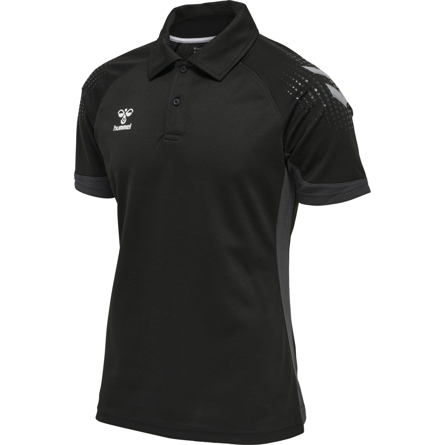hmlLEAD FUNCTIONAL POLO, BLACK, packshot