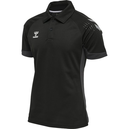 hmlLEAD FUNCTIONAL POLO, BLACK, packshot