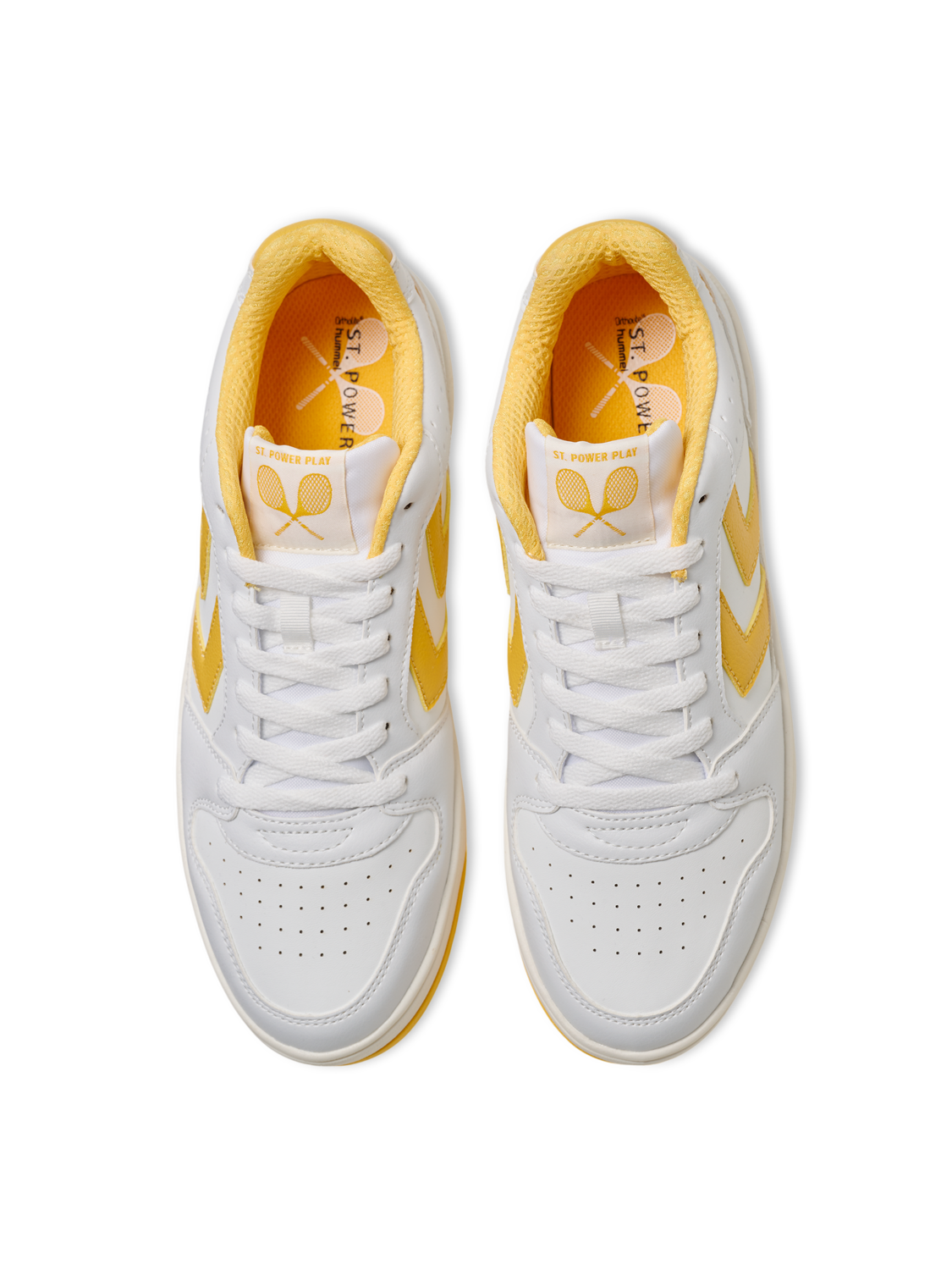 ST. POWER PLAY RT, WHITE/YELLOW, packshot