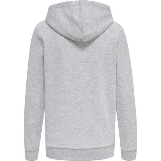hmlOLIVIA HOODIE, LIGHT GREY MELANGE, packshot