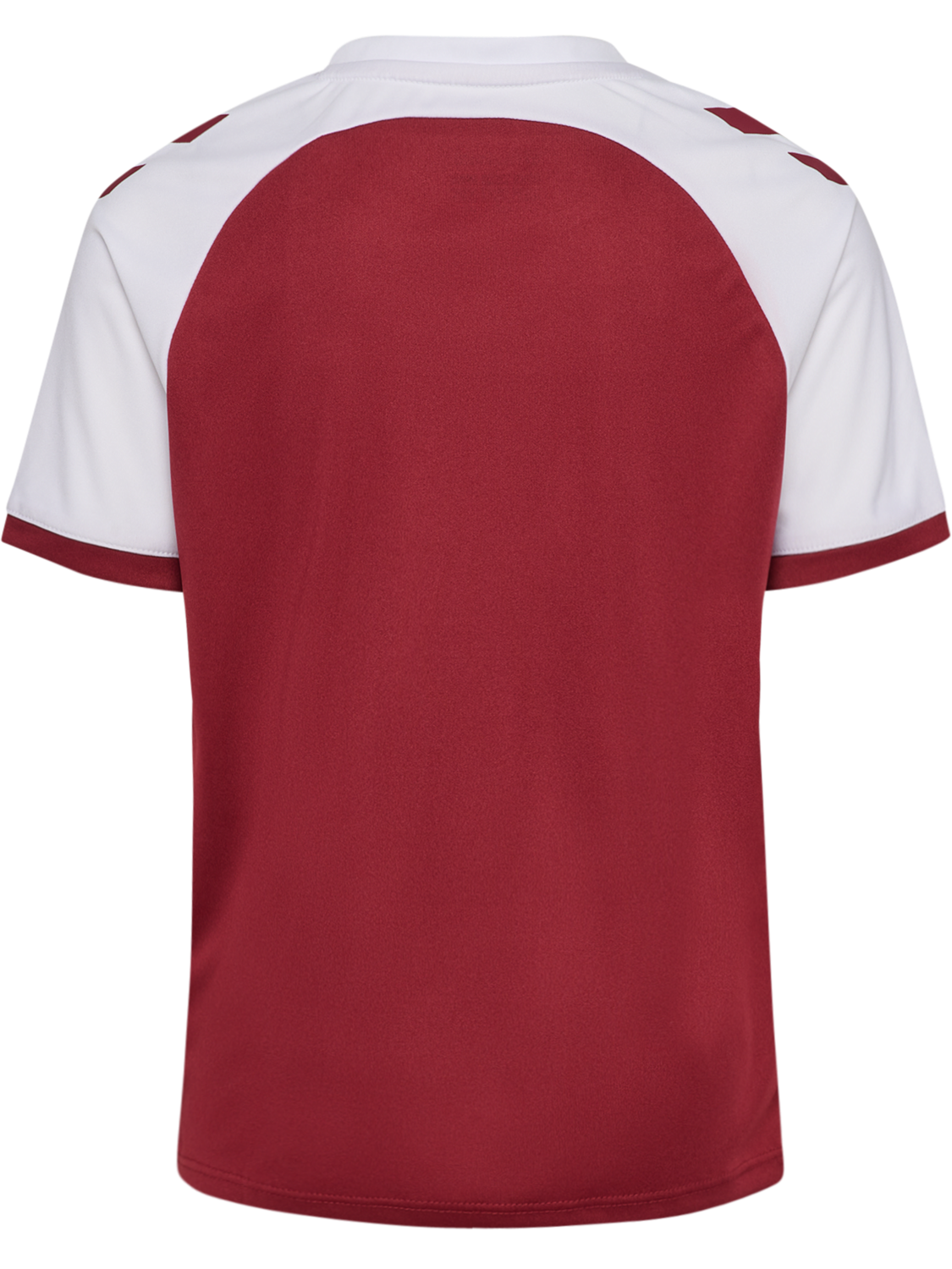 hmlMATCH LEAGUE JERSEY S/S KIDS, MAROON/WHITE, packshot