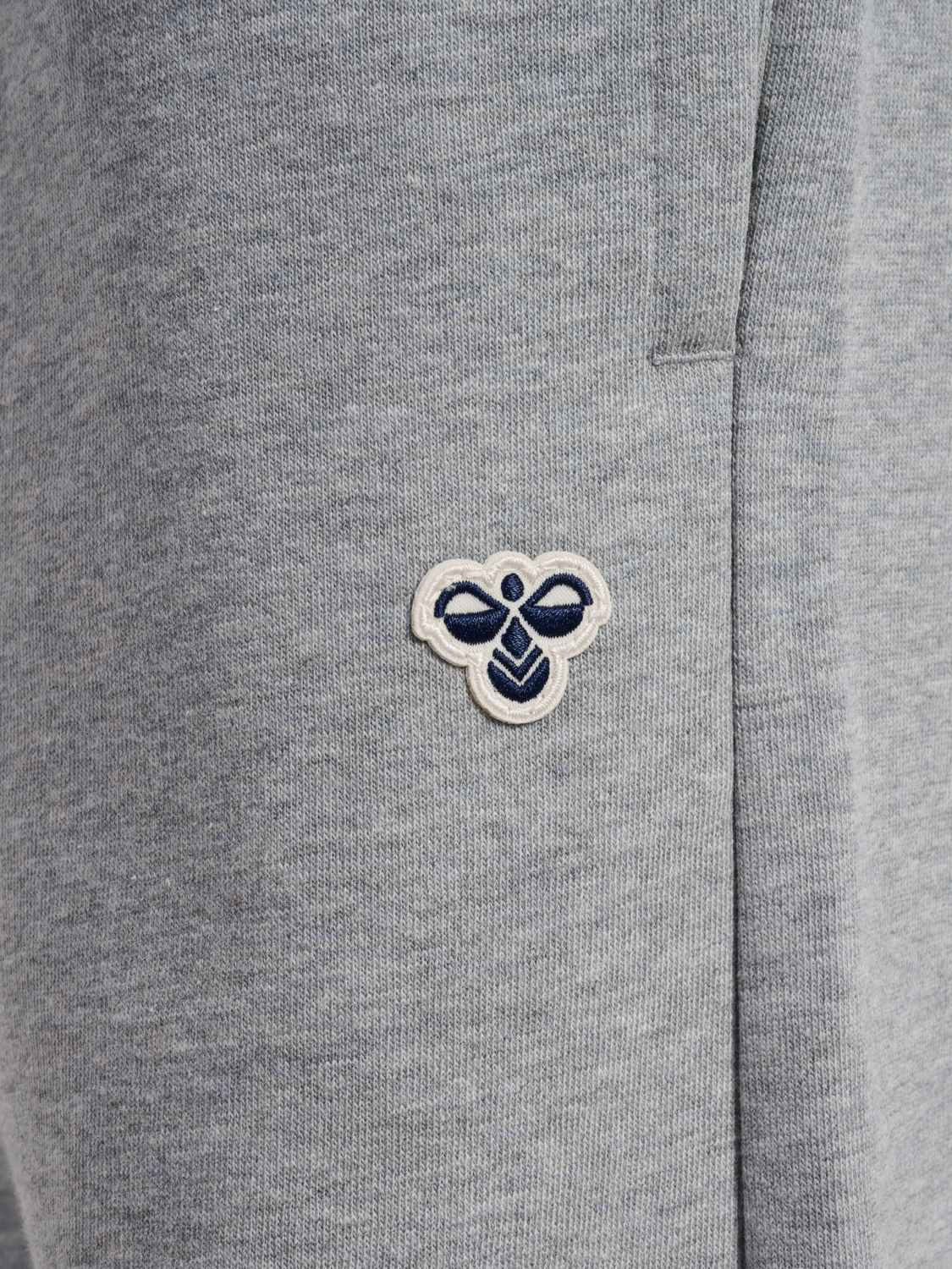 hmlJR LOOSE SWEATPANTS BEE, GREY MELANGE, packshot