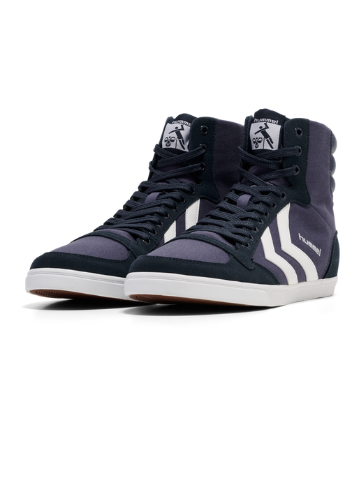 HUMMEL SLIMMER STADIL HIGH, DRESS BLUES/WHITE KH, packshot