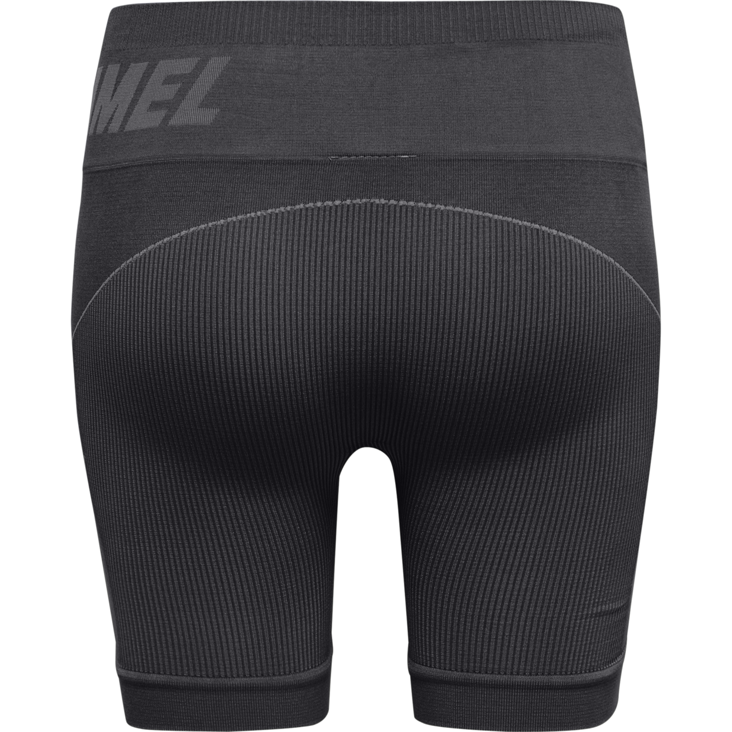 hmlTE CHRISTEL 2-PACK SEAML SHORTS, BLACK/CHATEAU GREY, packshot