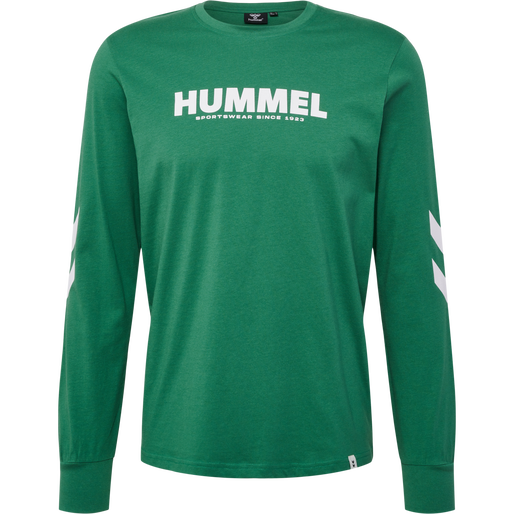 hmlLEGACY T-SHIRT L/S, FOLIAGE GREEN, packshot