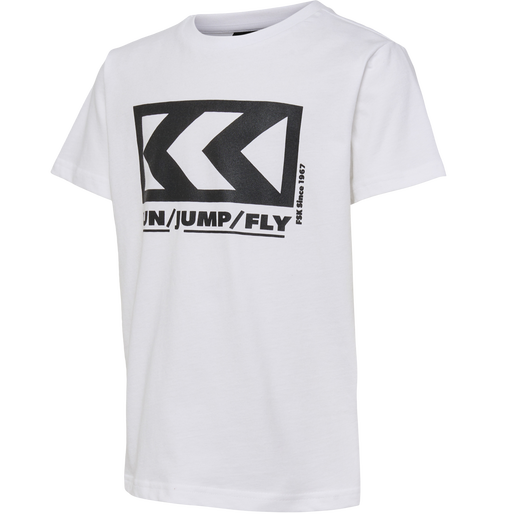 hmlFSK LOW T-SHIRT S/S, BRIGHT WHITE, packshot