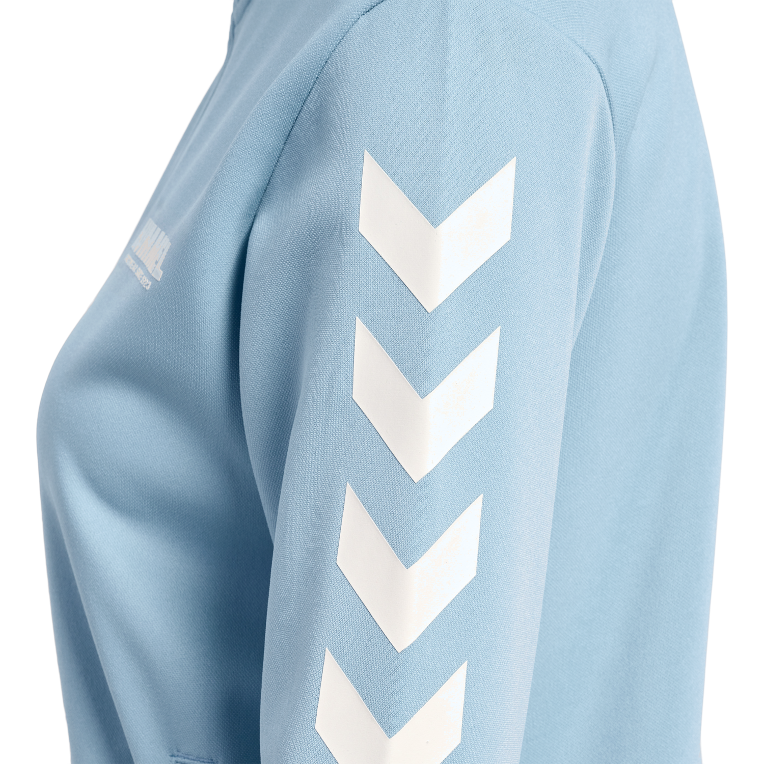 hmlLEGACY POLY WOMAN ZIP JACKET, CELESTIAL BLUE, packshot