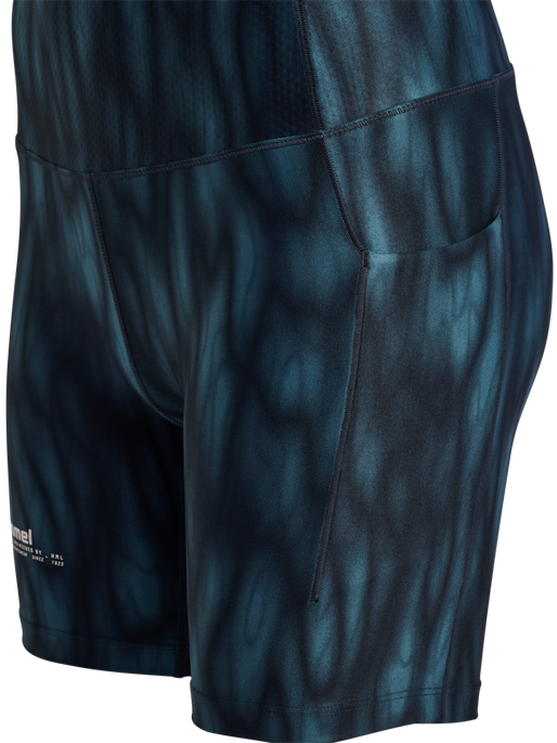 hmlHIIT AOP INTENSITY SHORT TIGHTS, STARGAZER, packshot