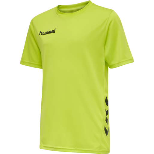 hmlPROMO KIDS DUO SET, LIME PUNCH/DARK DENIM, packshot