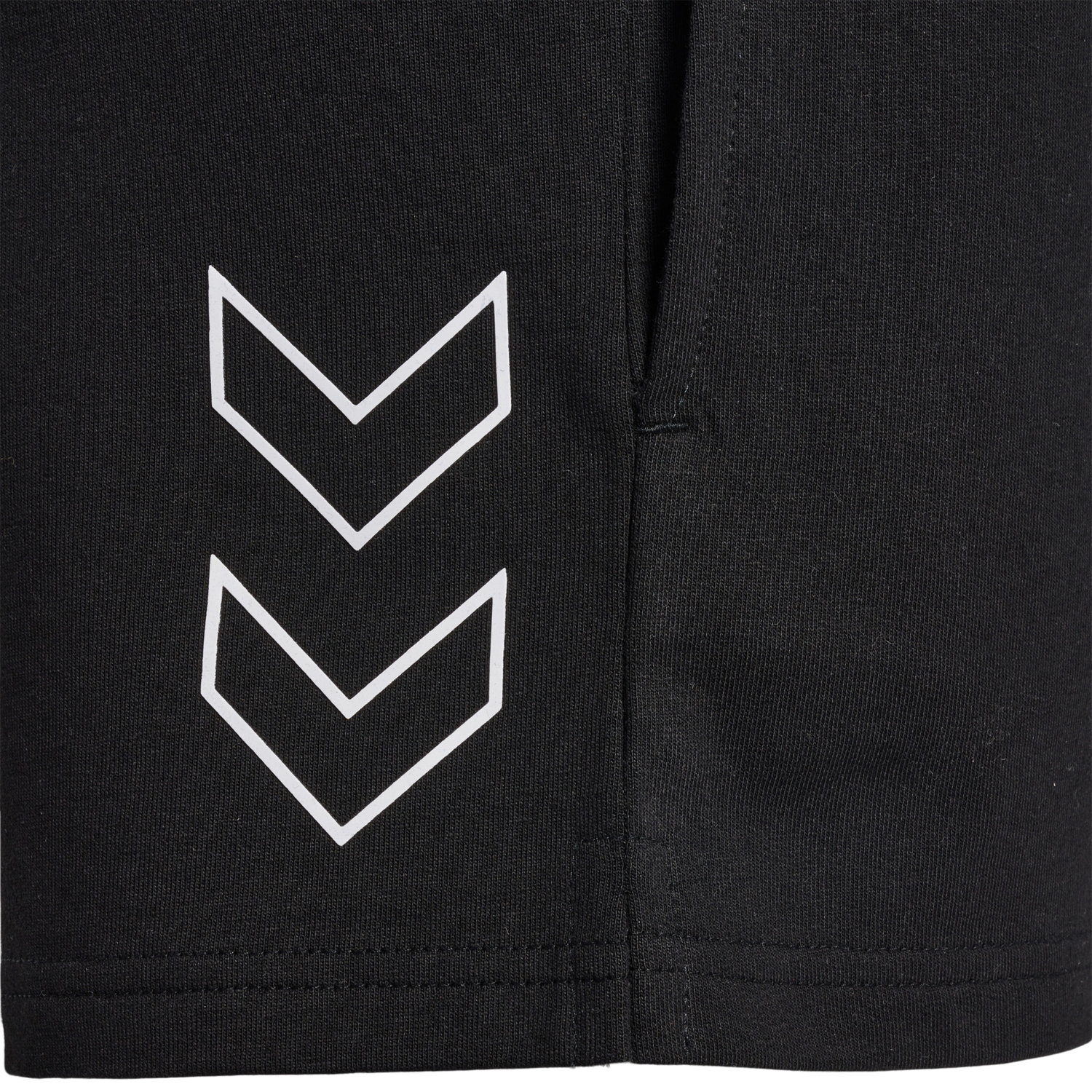 hmlLGC SENNA SWEAT SHORTS, BLACK, packshot