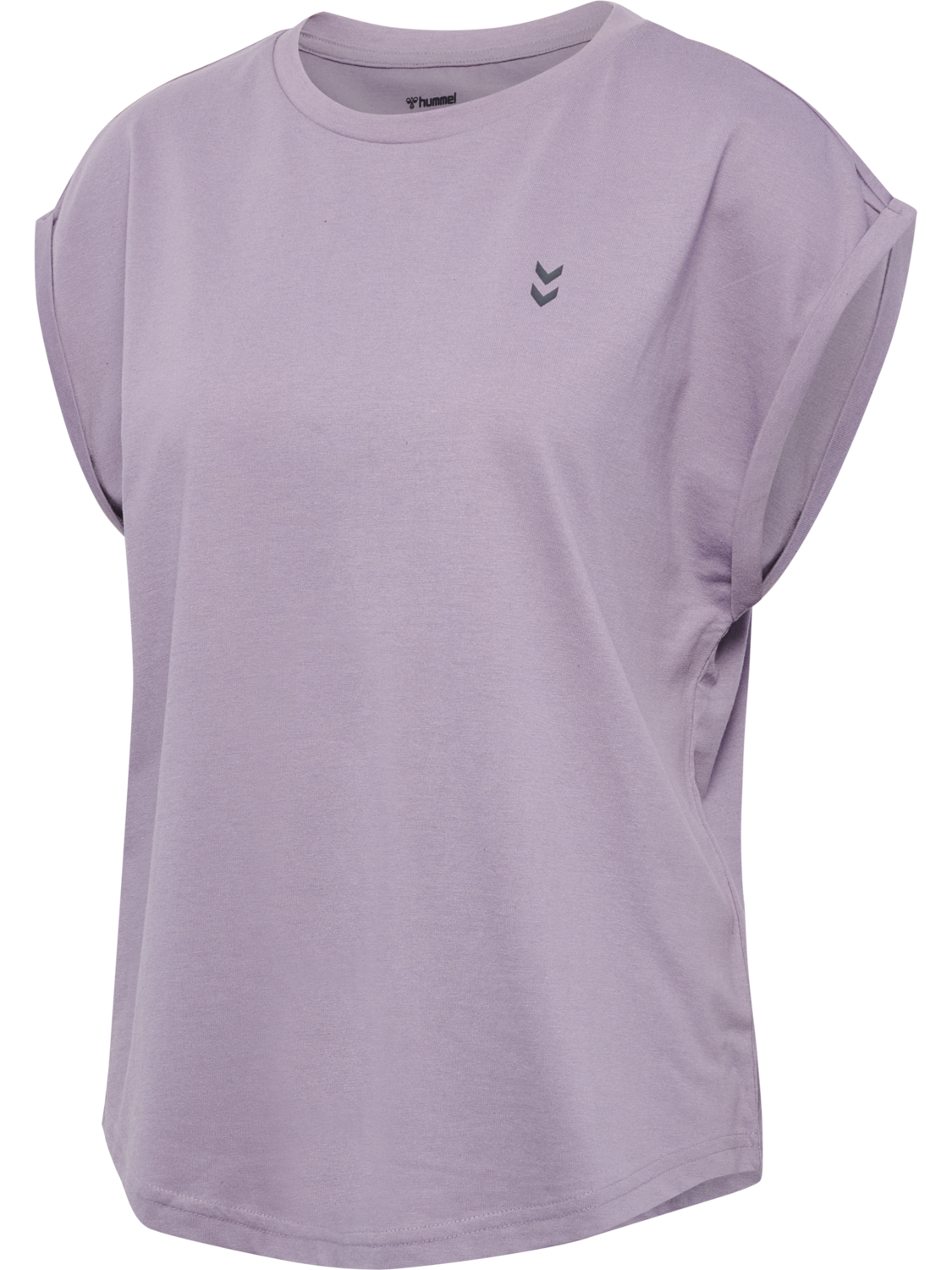 hmlSOFT RELAXED W T-SHIRT S/S, GRAY RIDGE, packshot