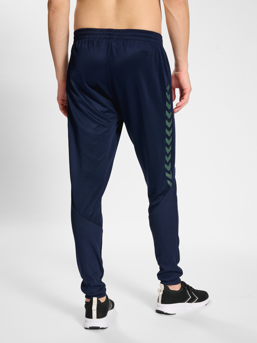 hmlSTALTIC TRAINING PANTS, MARINE, model