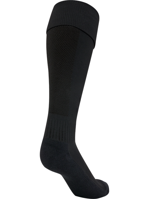 hmlESSENTIAL FOOTBALL SOCKS, BLACK/BLACK, packshot