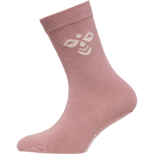 SUTTON 3-PACK SOCK, WOODROSE, packshot
