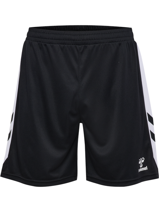 hmlMATCH SHORTS, BLACK/WHITE hmlMATCH SHORTS, BLACK/WHITE, packshot