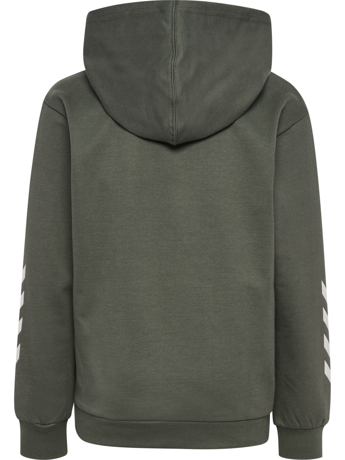 hmlJR REG LOGO HOODIE, CASTOR GRAY, packshot