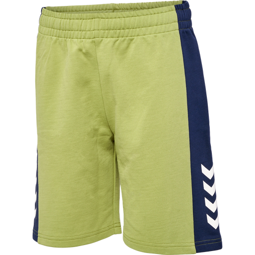 hmlRUSH BLOCK SHORTS, GREEN OLIVE hmlRUSH BLOCK SHORTS, GREEN OLIVE, packshot