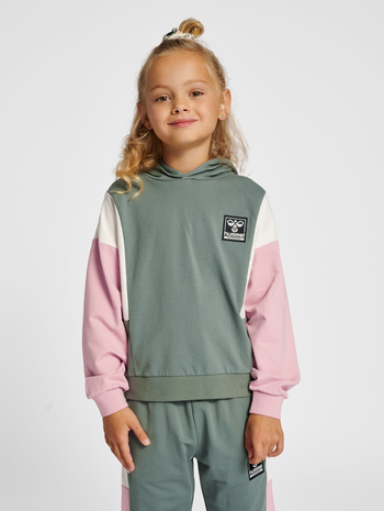hmlPALOMI HOODIE, LAUREL WREATH, model