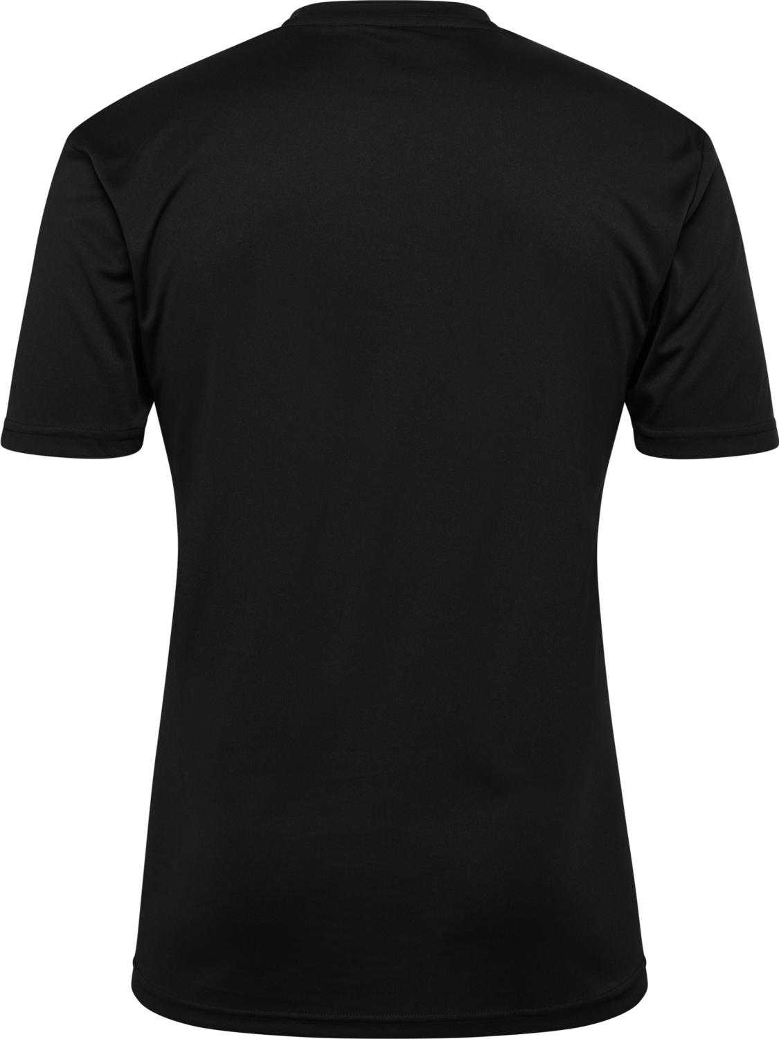 hmlLOGO JERSEY S/S, BLACK, packshot