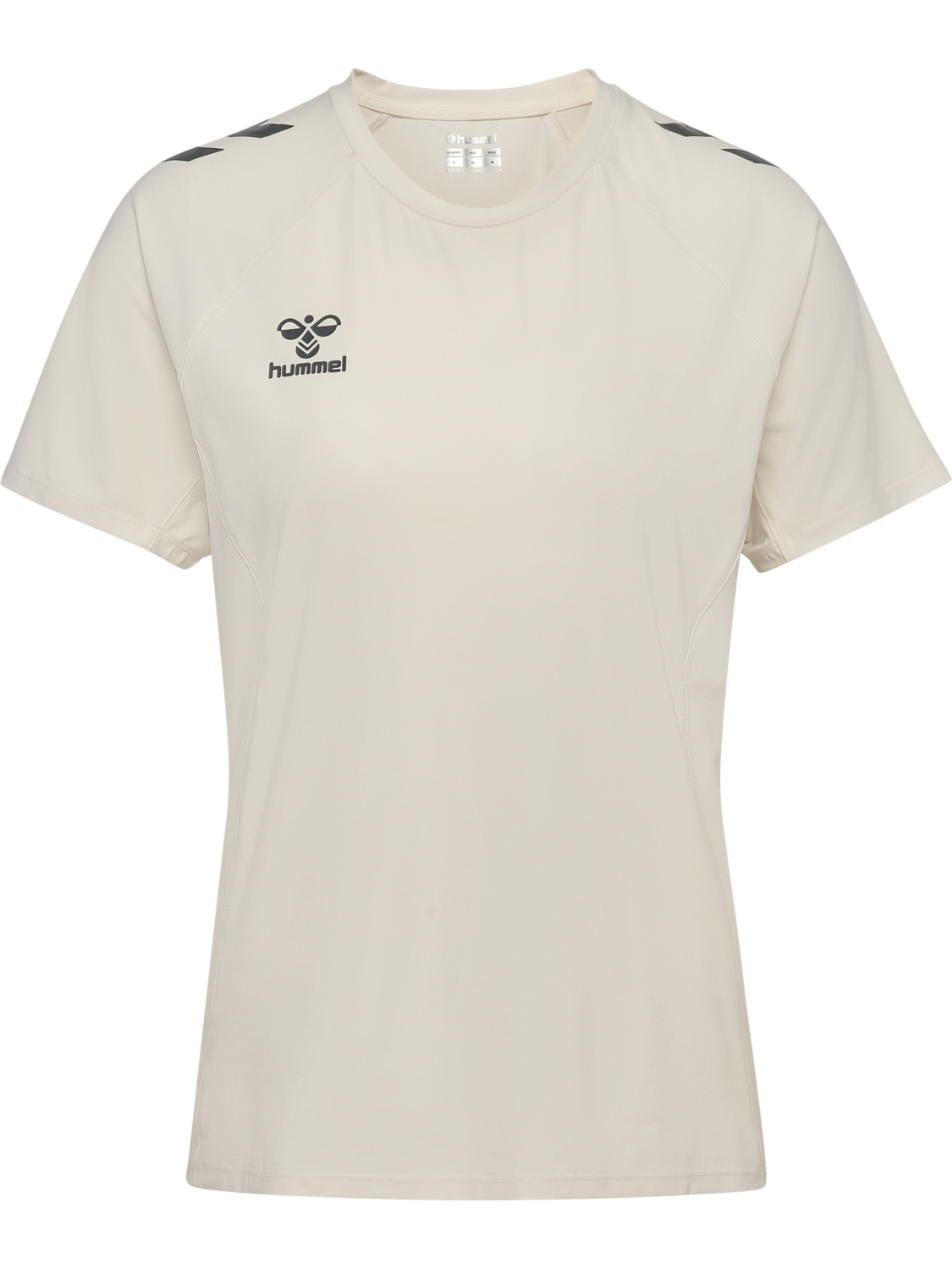 hmlCIMA 2.0 JERSEY S/S WOMAN, MARSHMALLOW, packshot