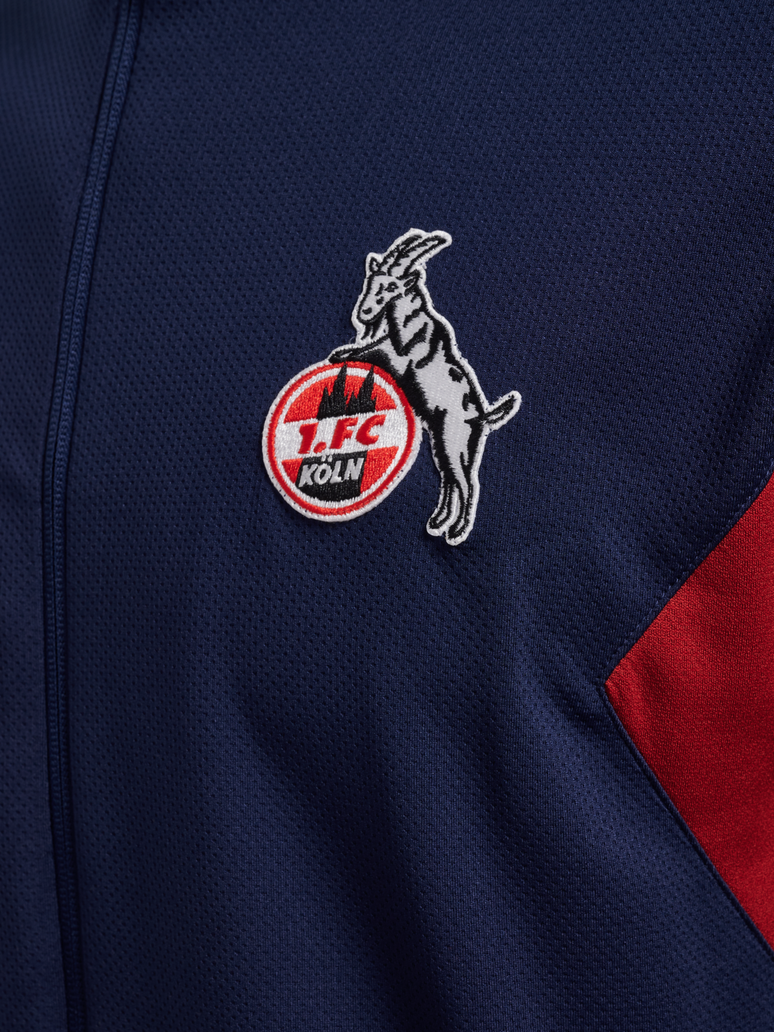 1FCK 23/24 TR PL ZIP JACKET, MARINE, packshot