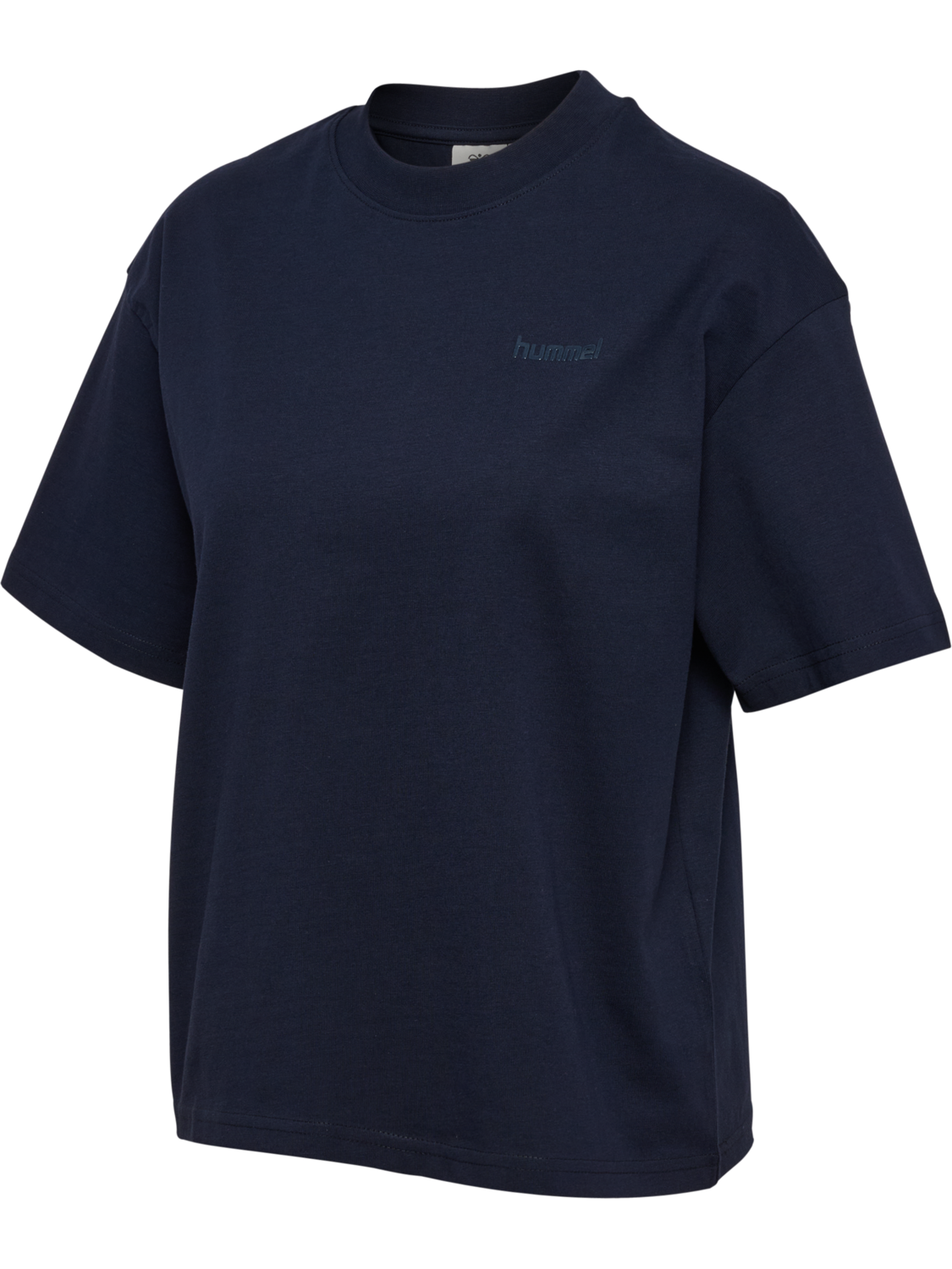 hmlKEEPER LOGO W T-SHIRT S/S, NIGHT SKY, packshot