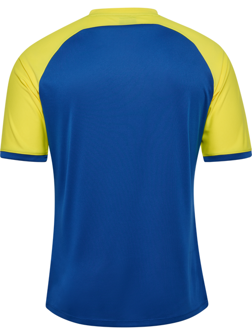 hmlMATCH LEAGUE JERSEY S/S, TRUE BLUE/BLAZING YELLOW, packshot