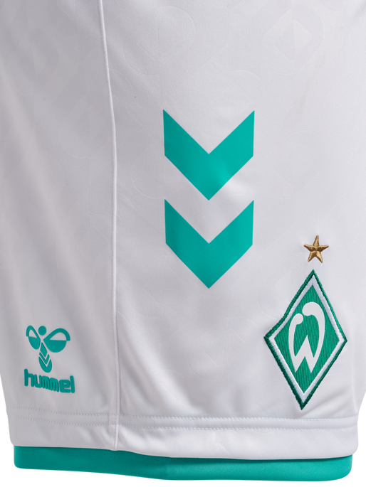 WER 23/24 AWAY SHORTS, WHITE, packshot