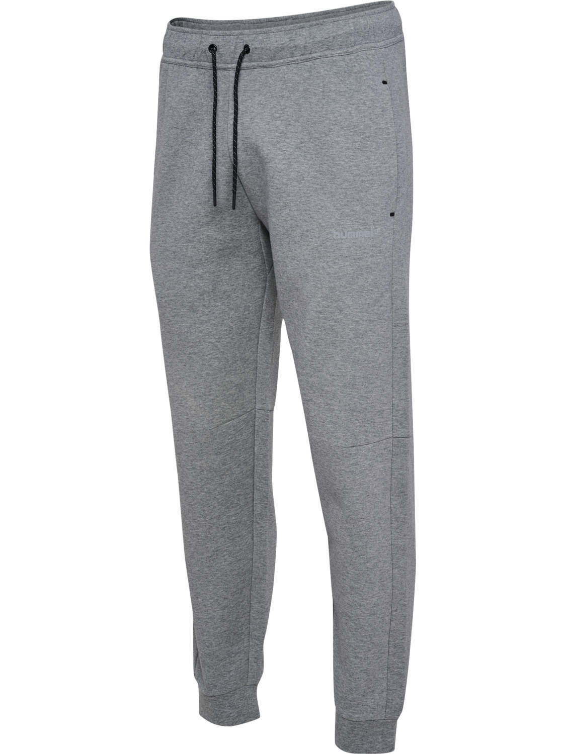 hmlTECH FLEECE REGULAR PANTS, GREY MELANGE, packshot