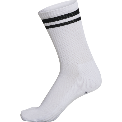 hmlRETRO 4-PACK SOCKS MIX, WHITE/BLACK, packshot