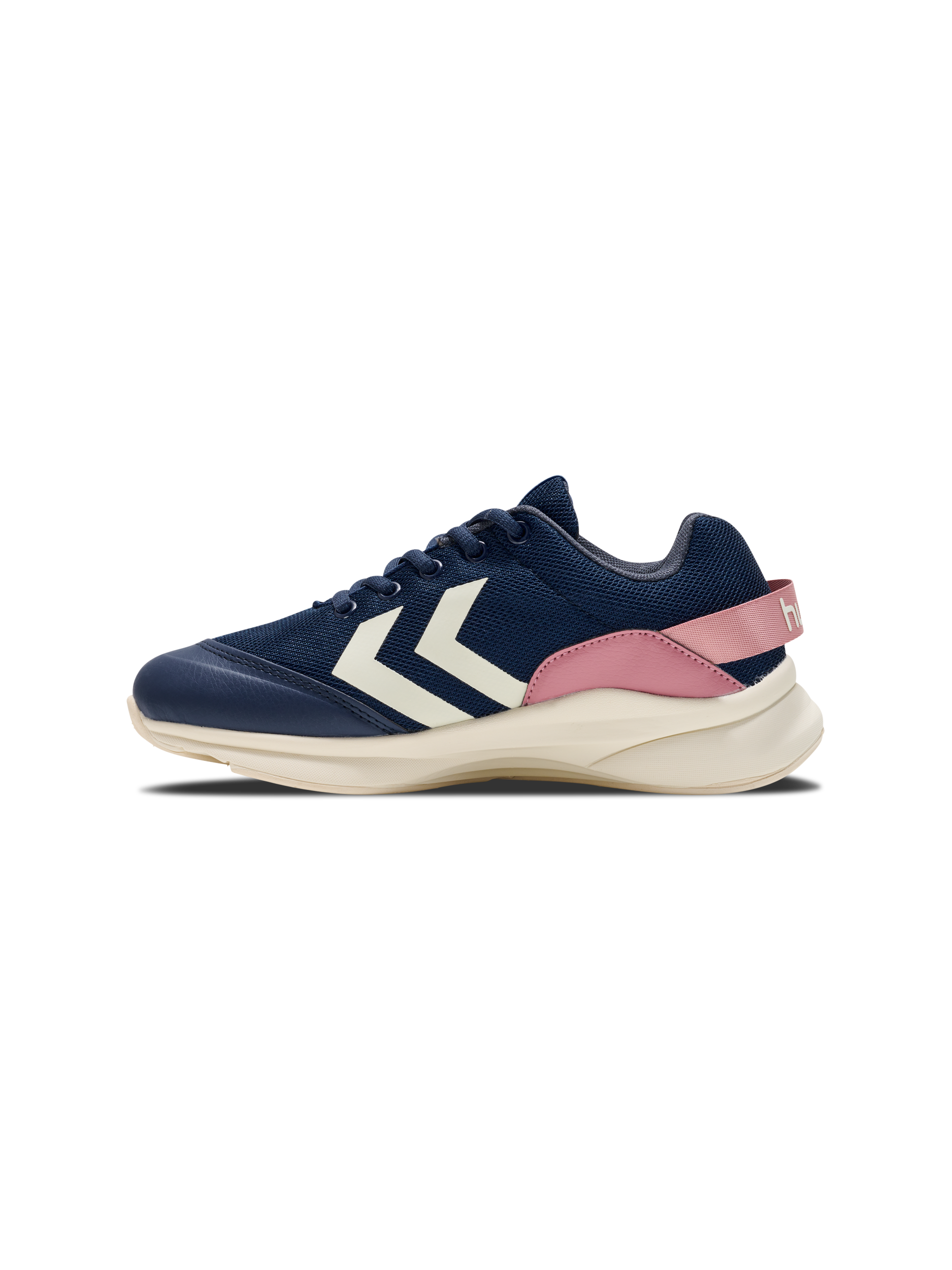 REACH 250 RECYCLED TEX LACE JR, BLACK IRIS/PINK, packshot